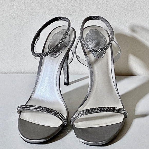 Rene Caovilla Elastica Strass Crystal Sandal US8.5 - Picture 10 of 12